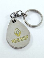 PORTE-CLES - RENAULT Début 2000s Métal PEINT Garage SCÉNIC Clio TWINGO Vel Satis