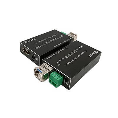 4K HDMI Optical Video Extender 10.2Gbps Mini HD Fiber Converter with RS232 an...
