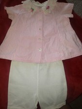 Vintage sesame street baby clothe 24 month 2 piece outfit