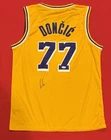 Luka Doncic Los Angeles Lakers NBA Autographed Signed Custom Jersey PSA