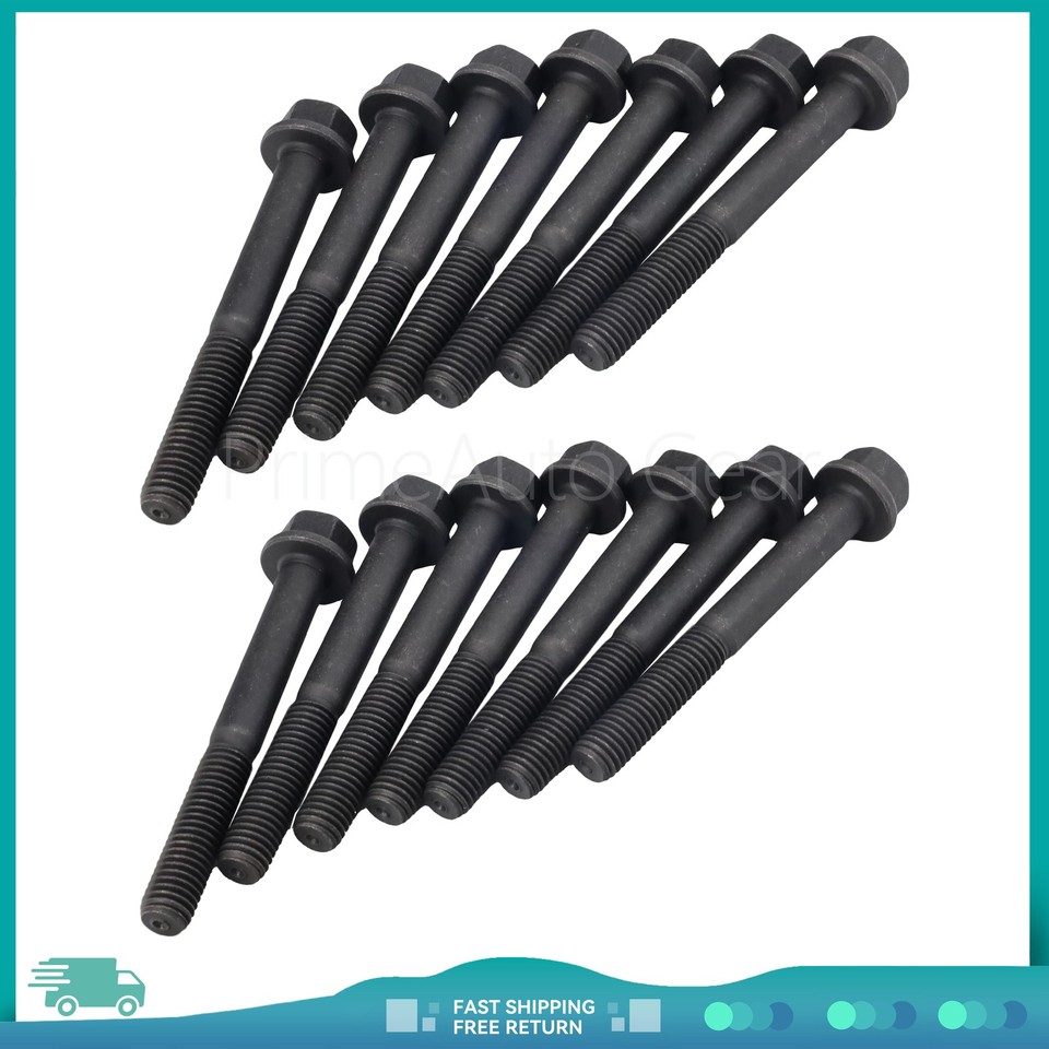 14x Cylinder Head Bolt Fit Kubota B1550D B1750E B2150D D850 Engine ...