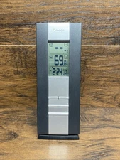 Oregon Wireless Indoor Outdoor Thermometer Atomic Clock RMR182NA - Base Station