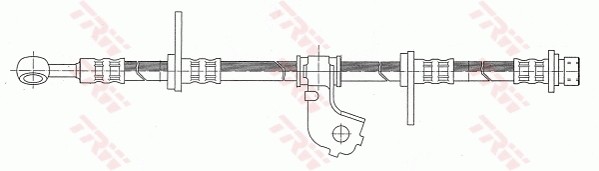 Right TRW-OE PHD316 Brake Hose for ,HONDA,MG,ROVER