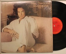 Neil Diamond Lp 12 Greatest Hits Vol. Ii On Columbia - Vg / Vg  In Shrink 