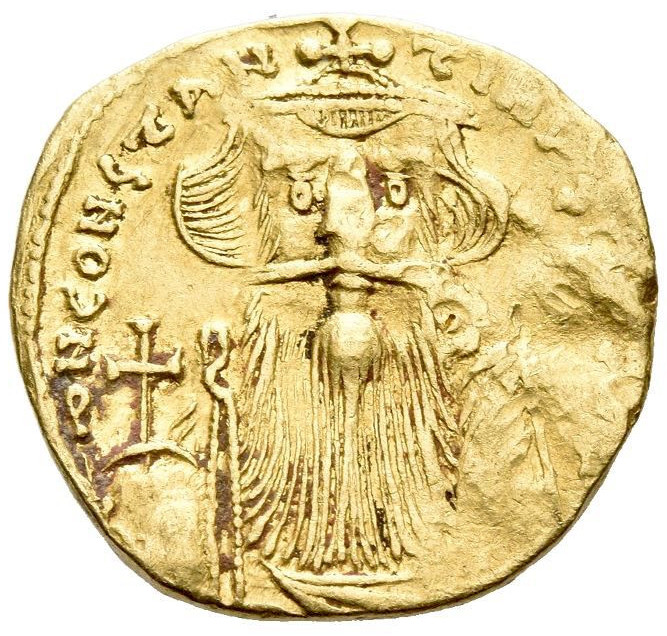Constans II (641–668) Solidus | Constantinople 651–654 AD | Byzantium