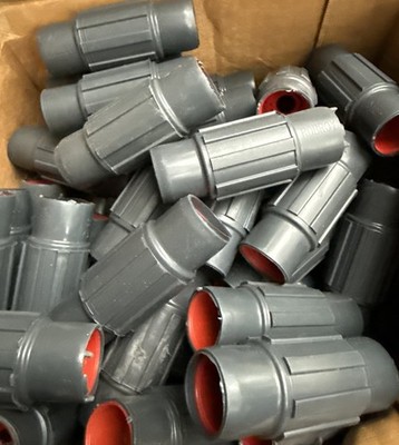 Robroy Industries  PRCPLG-AL-3/4, Rigid Conduit Coupling, 3/4 Al Coupling, 1 PC