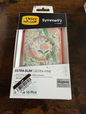 NEW OtterBox SYMMETRY SERIES Case for Apple iPhone 16 Plus - Peachy Bloom