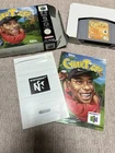 Cyber Tiger N64 Nintendo 64 - Boxed Complete w/Manuals - Rare Retro Tiger Woods