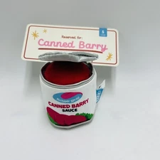Bark Box S Slobber Spray Canned Barry Sauce Plush Dog Toy Treat Trap Crinkle New