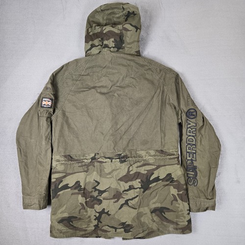 Superdry Jacket Mens XL Rookie Edition Military Issue Camo Cargo Pocket M65 - Picture 2 of 14