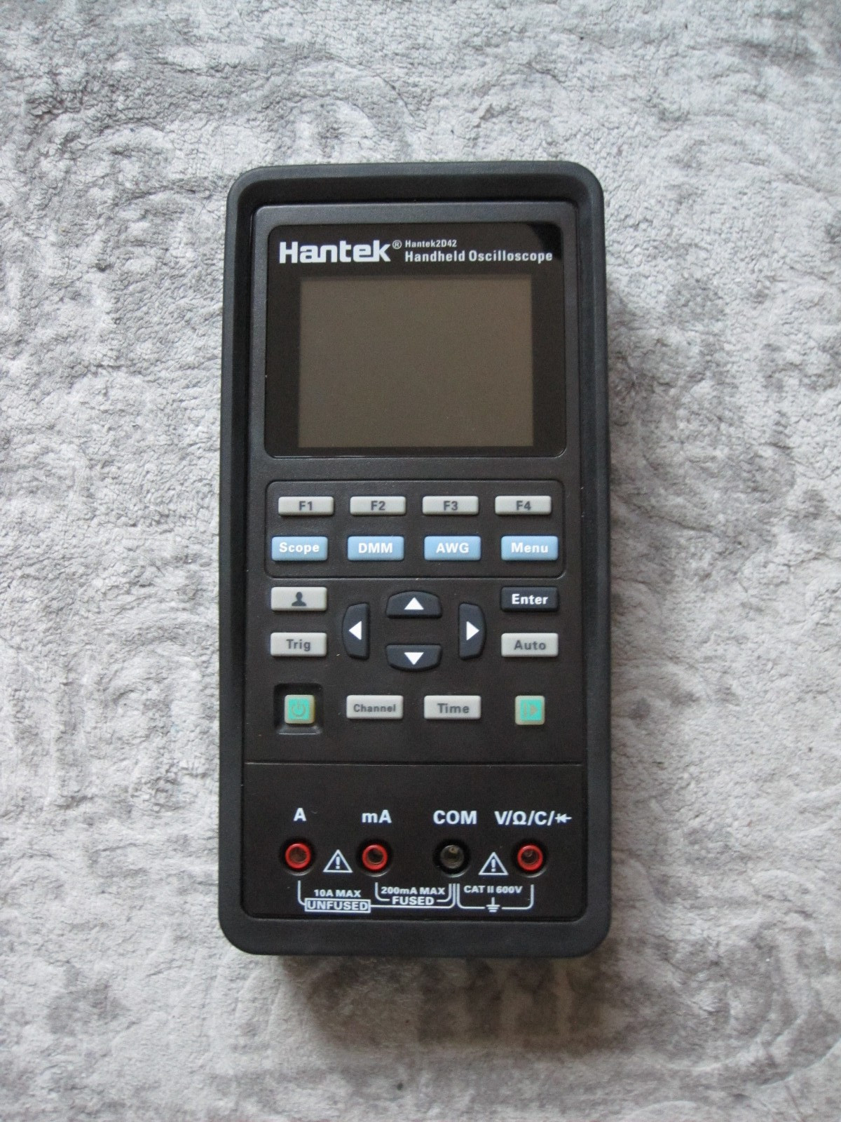 Hantek 2D42 Handheld Oscilloscope Multimeter 2-Channel 40MHz w/Accessories