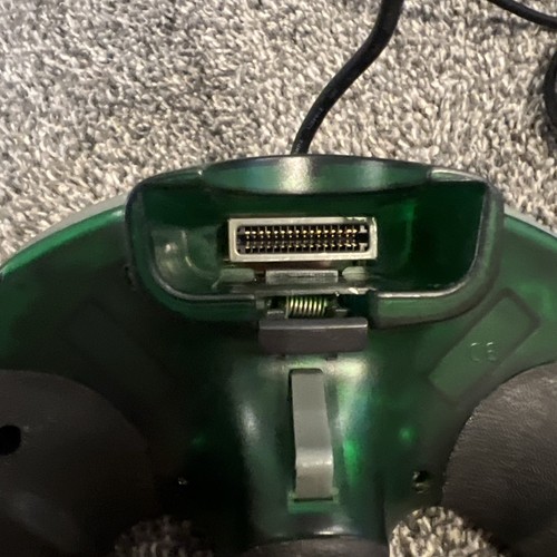 Nintendo 64 N64 Controller Mad Catz - Turbo & Slow Green - Picture 6 of 13