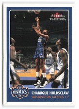 2001 Fleer Tradition WNBA #82 Chamique Holdsclaw Washington Mystics