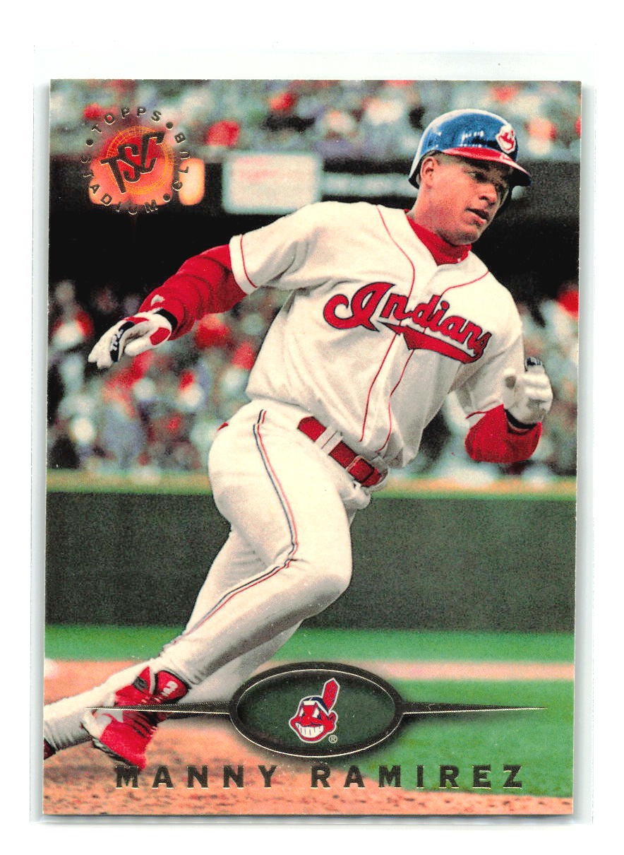 Manny Ramirez - 1995 Stadium Club #264 - Cleveland Indians