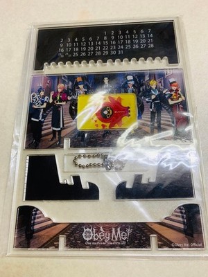 Obey Me Acryl Ewiger Kalender Ständer Schlüsselanhänger Cafe Limitiertes Set ...