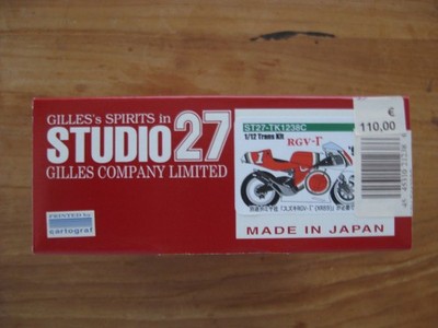 Studio 27 Transkit  Suzuki RGV 500 94 Lucky Strike K. Schwantz  1/12