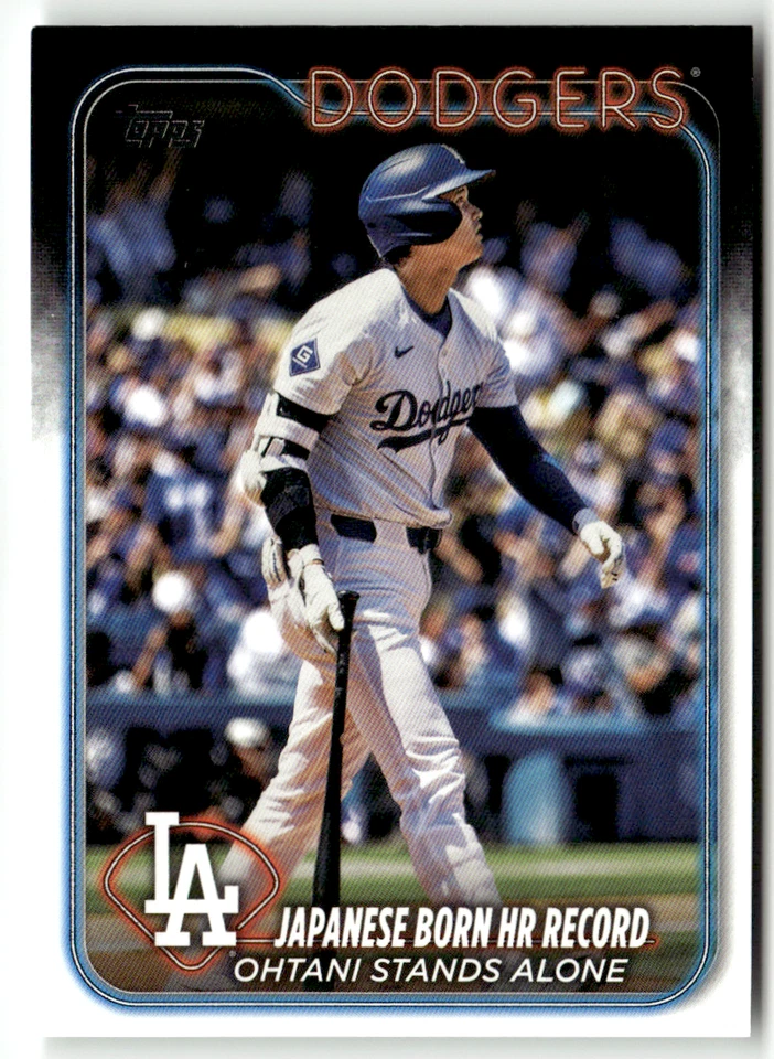 2024 Topps Update Series MLB No. US123 Shohei Ohtani Né Japonais HR Record - Photo 1/2