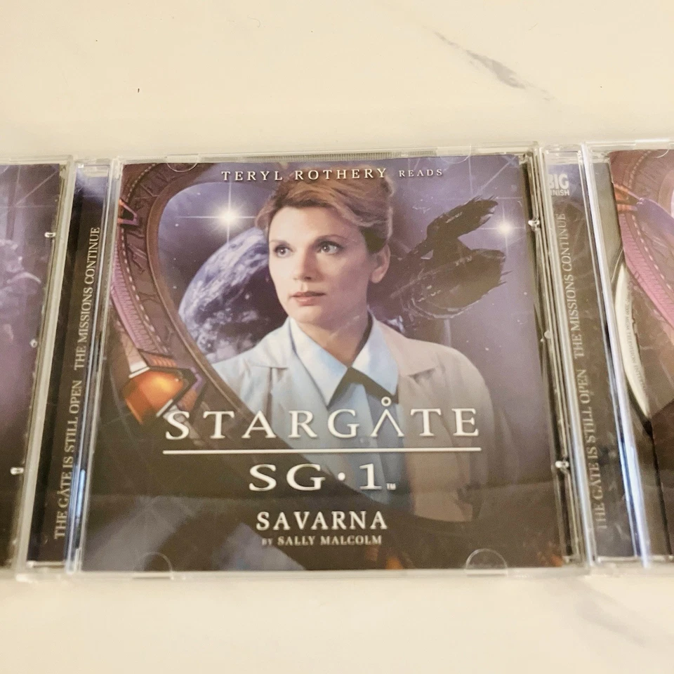 CDs de áudio drama Stargate SG-1 produzidos pela Big Finish Lot - Imagem 3 de 4