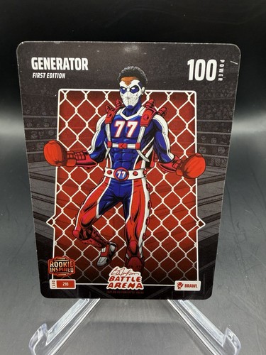 2026 BO JACKSON BATTLE ARENA GENERATOR RC BRAWL VJ EDGECOMBE FIRST EDITION #210