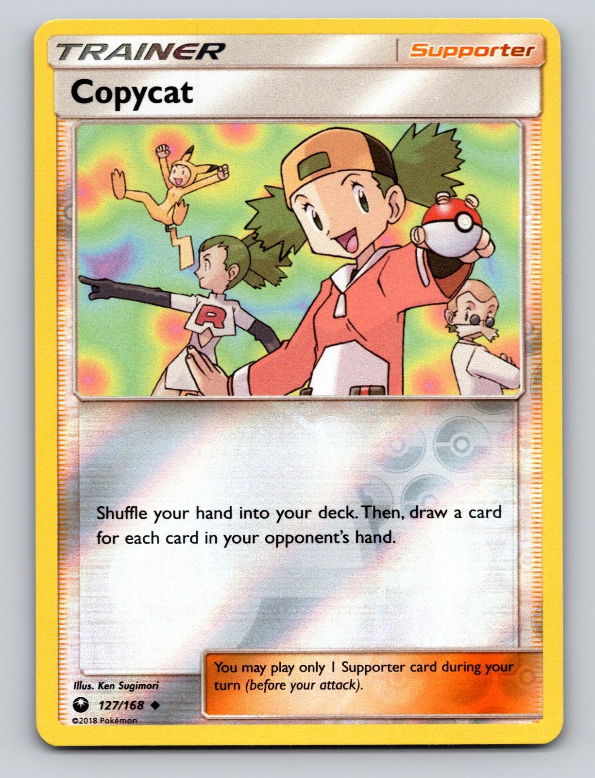Copycat 127/168 Uncommon Celestial Storm Pokemon Reverse Holo NM