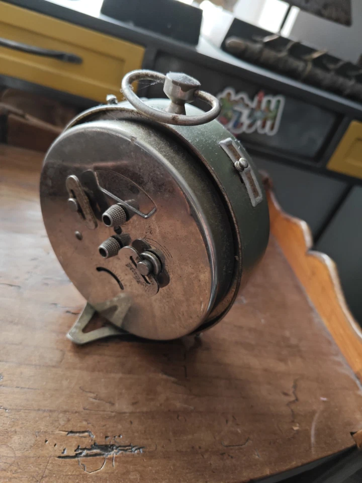 KIENZLE TAM TAM VINTAGE 1920s ALARM CLOCK Réveil Mécanique - Photo 3/4