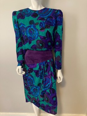 st gillian silk dress St. Gillian Silk Layer Dress S OMNIA