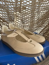 Adidas originals Samba Jane Crysan Sand Women's Mary Jane Slip-On Shoes KJ3969
