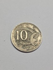 World Coins Australia 10 Cents 1970 Coin NL2