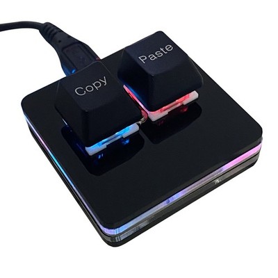 Copy and Paste 2-Key Keyboard SAYO OSU Keypad Hotswap One Handed Mechanical G...