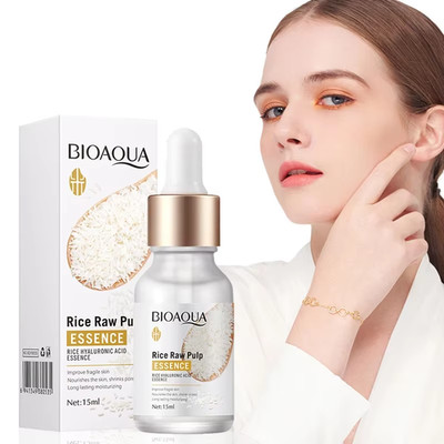 BIOAQUA Rice Essence Hyaluronic Acid Face Essence Nourishing Moisturizing Whiten