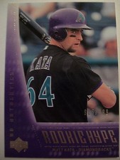 2003  UPPER DECK AUTHENTICS ROOKIE HYPE MATT KATA # 114 , ARIZONA  BOX 18