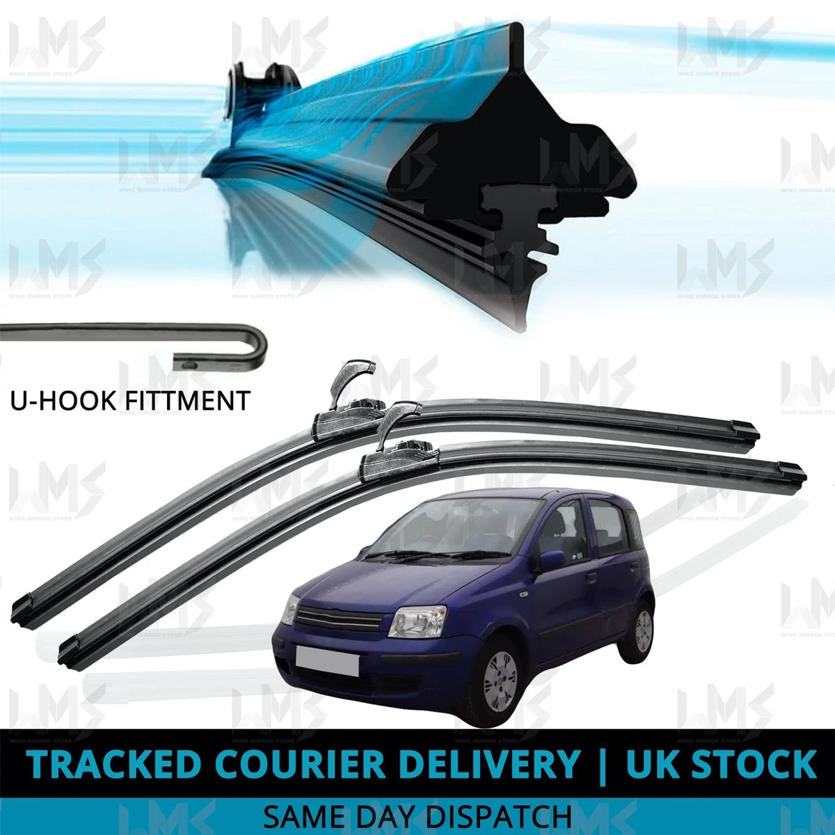 Fiat panda 2024 wiper blades