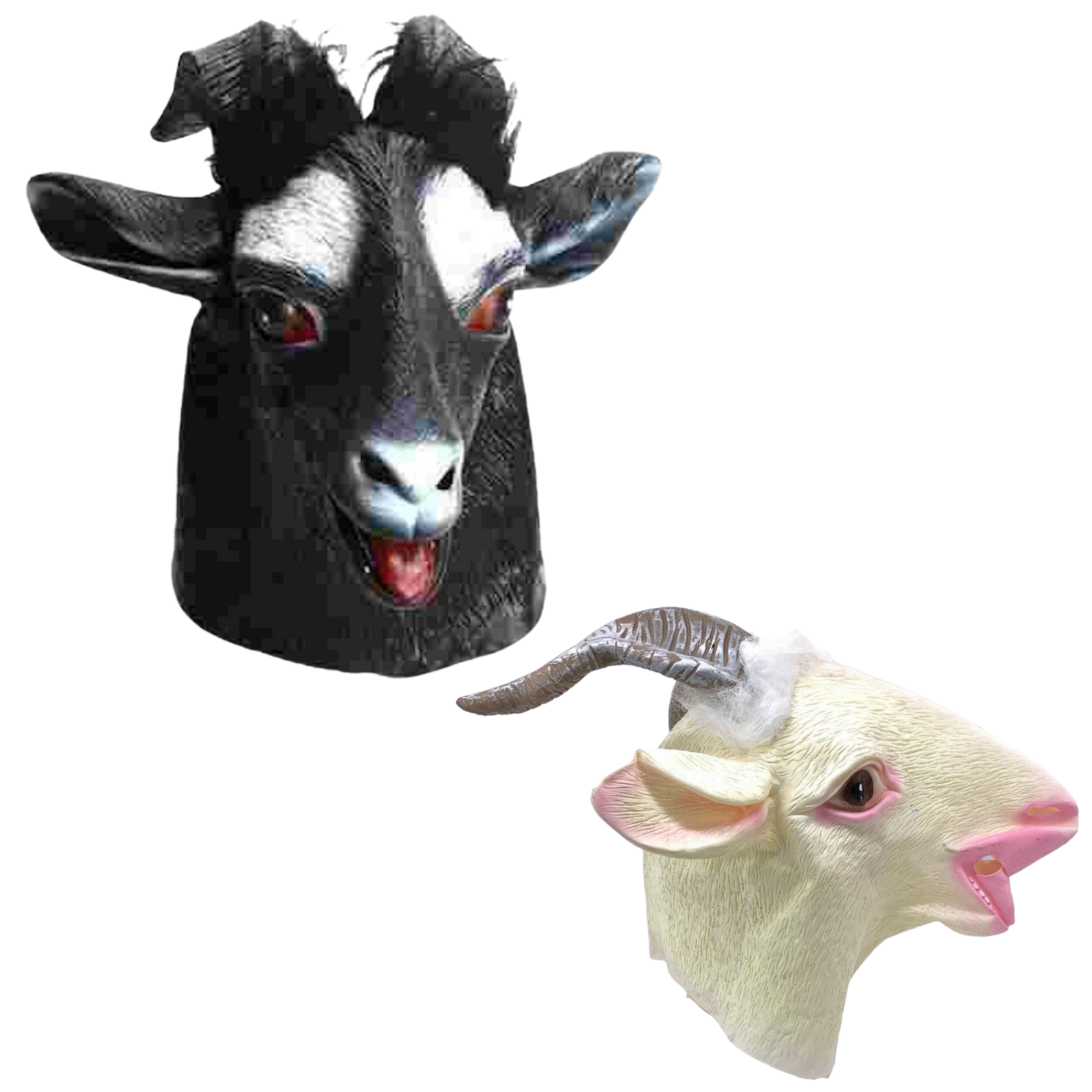 GOAT RUBBER MASK Latex Head Face Halloween Costume Party Animal Cosplay  Sheep | eBay