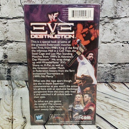 WWF / WWE Wrestling VHS Tape Lot Bundle Wrestle Mania XIV The Rock Stone Cold - Picture 12 of 12