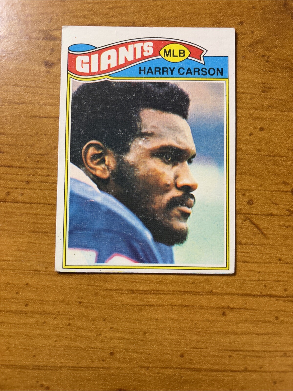 1977 Topps - #146 Harry Carson (RC)