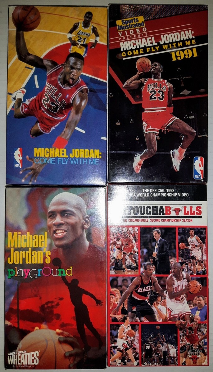 Michael Jordan - Chicago Bulls Vintage VHS Video Cassette