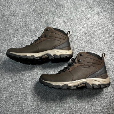 Columbia Newton Ridge 2 Boot Mens 9.5 Mid Brown Leather Hike Waterproof BM3970 $_12.JPG?set_id=880000500F main image 3