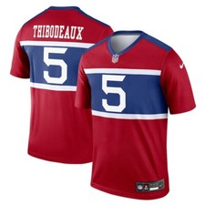 New York Giants Kayvon Thibodeaux #5 Nike Red Alternate 2025 NFL Legend Jersey