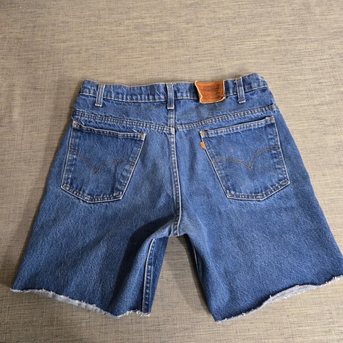 Vintage Levis 40509-0215 Orange Tab Shorts Bündchen Shorts Herren 36