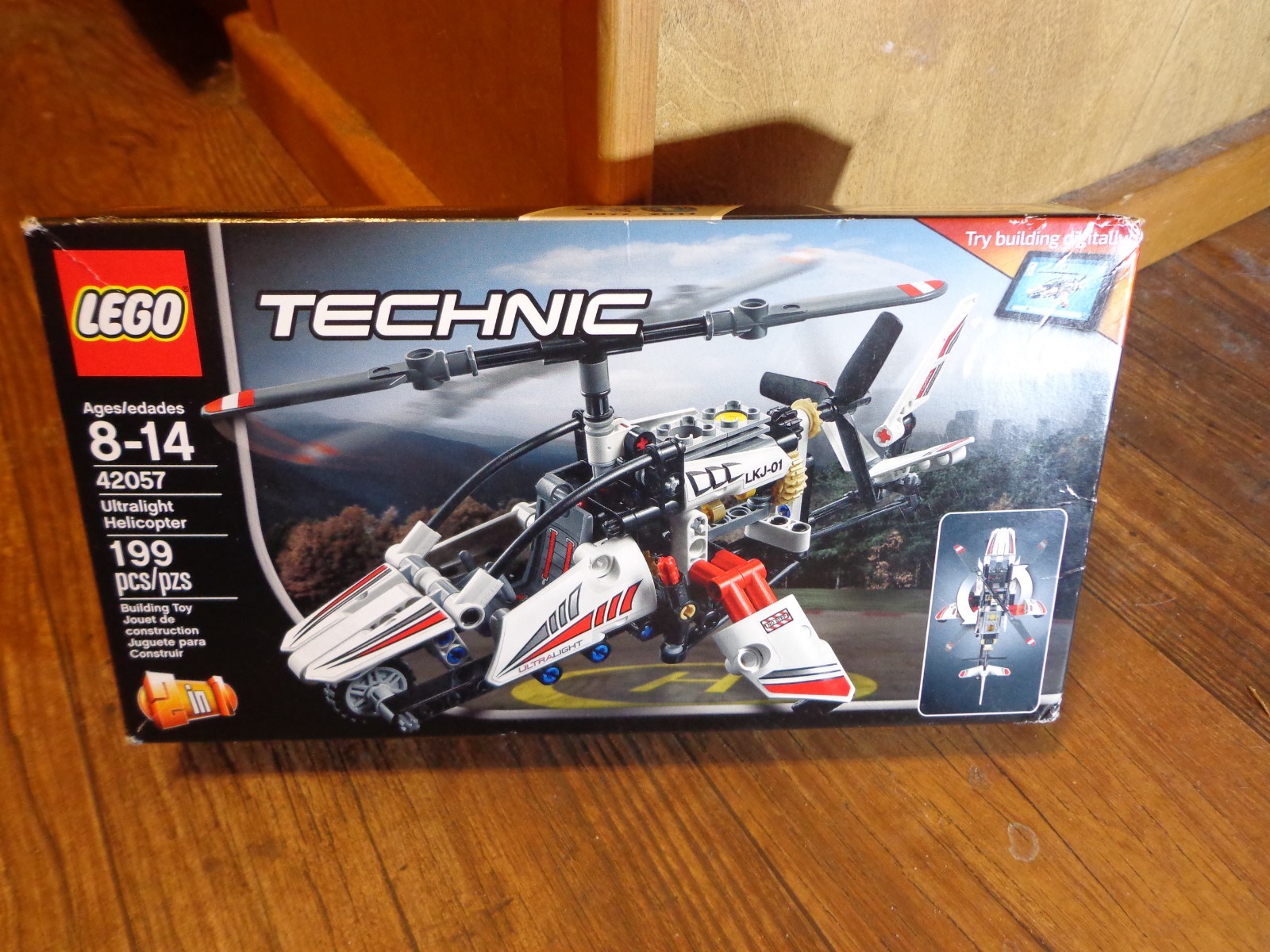 lego technic ultralight helicopter 42057 advance building set