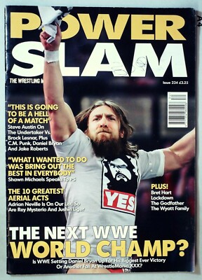 Power Slam Magazine No.234 MBox3031/B Next WWE World Champ?