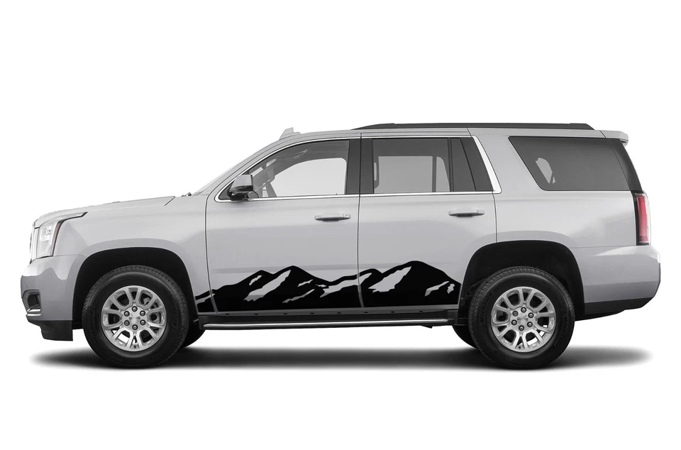 Door Mountain Decal sticker graphics designs vinyl For GMC Yukon kit 2015-2023 - Image 2 of 4