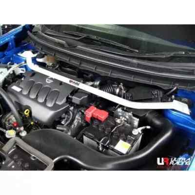 Ultra Racing 2Point Upper Brace For 07-14 Nissan X-TRAIL T31 2.0 Front Strut Bar