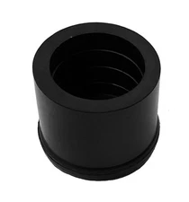 Herco ECR-150 Solid Rubber 1-1/2" ID Ultra Heavy Duty Pipe / Tubing End Cap 