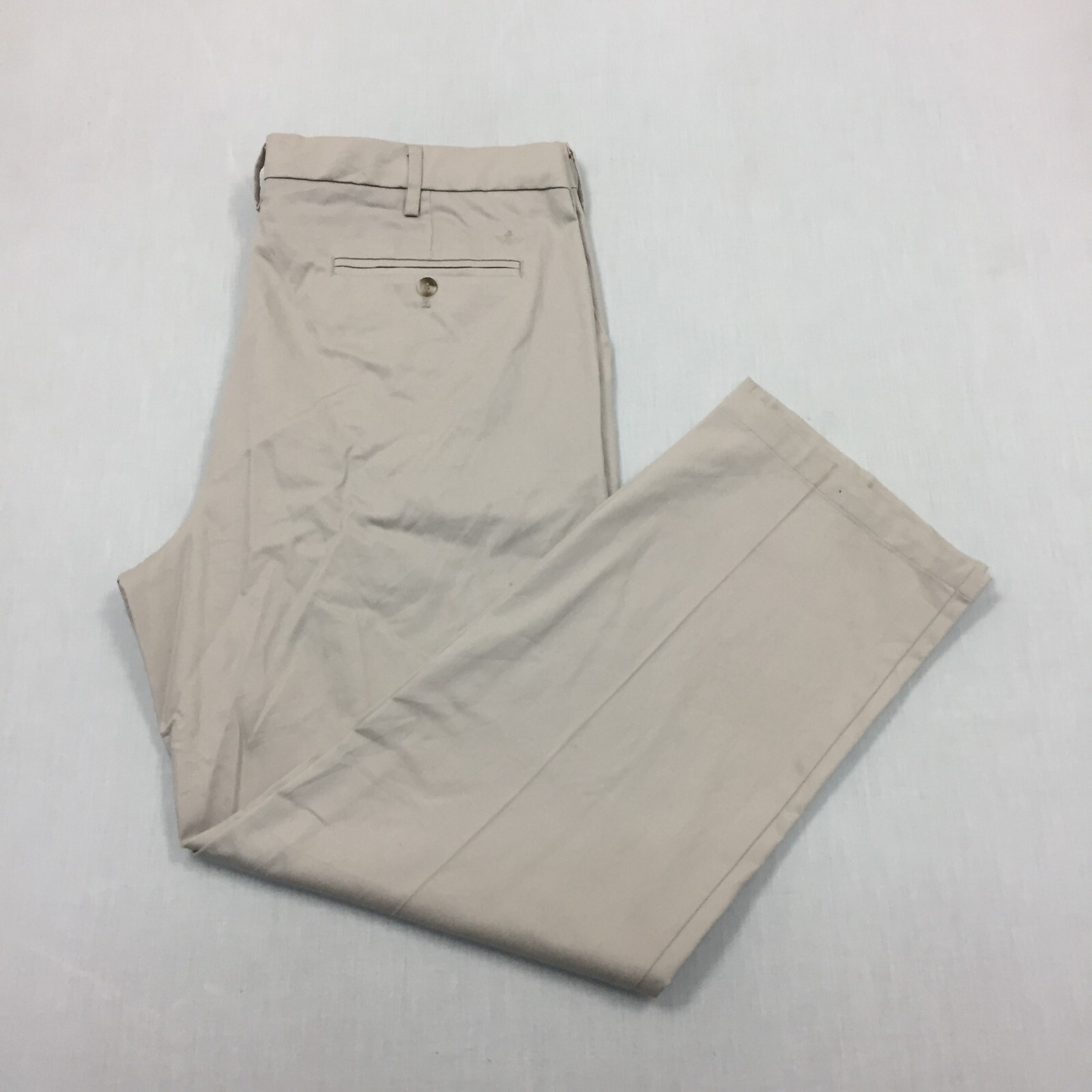 Pantalones chinos Dockers pantalones de algodón calce recto para hombre talla 40W 30L beige
