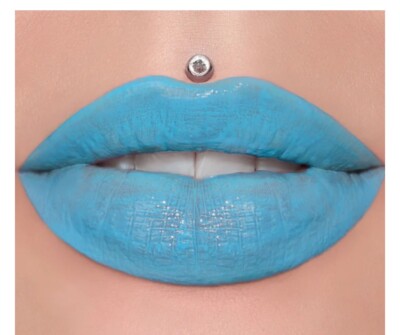 Jeffree Star Cosmetic Supreme Gloss BLUE BALLS Neon Blue Lipgloss NEW