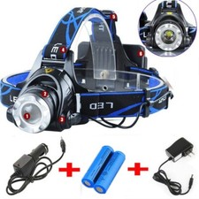 9900000LM Super Bright LED Headlamp Rechargeable Headlight Flashlight Head Torch