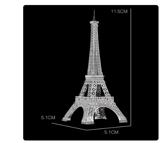 Eiffel tower hotsell building kit