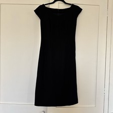 Tailor-Made Black Silk-Blend Dress – Size UK 8 – Perfect Condition