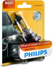 Philips 9007 B1 Standard Halogen Replacement Headlight Bulb, 1 Pack